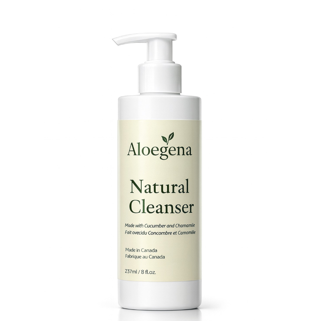 Aloegena Daily Natural Cleanser – Sulfate-Free, Paraben-Free • Gentle, Non-Drying Deep Clean